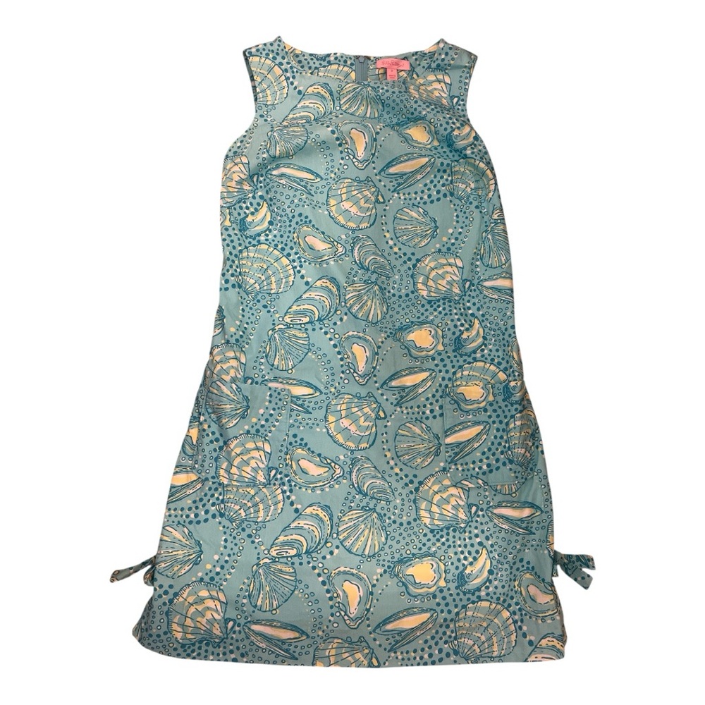 Lilly Pulitzer Toss Up Clam Jam Shift Dress- size 2